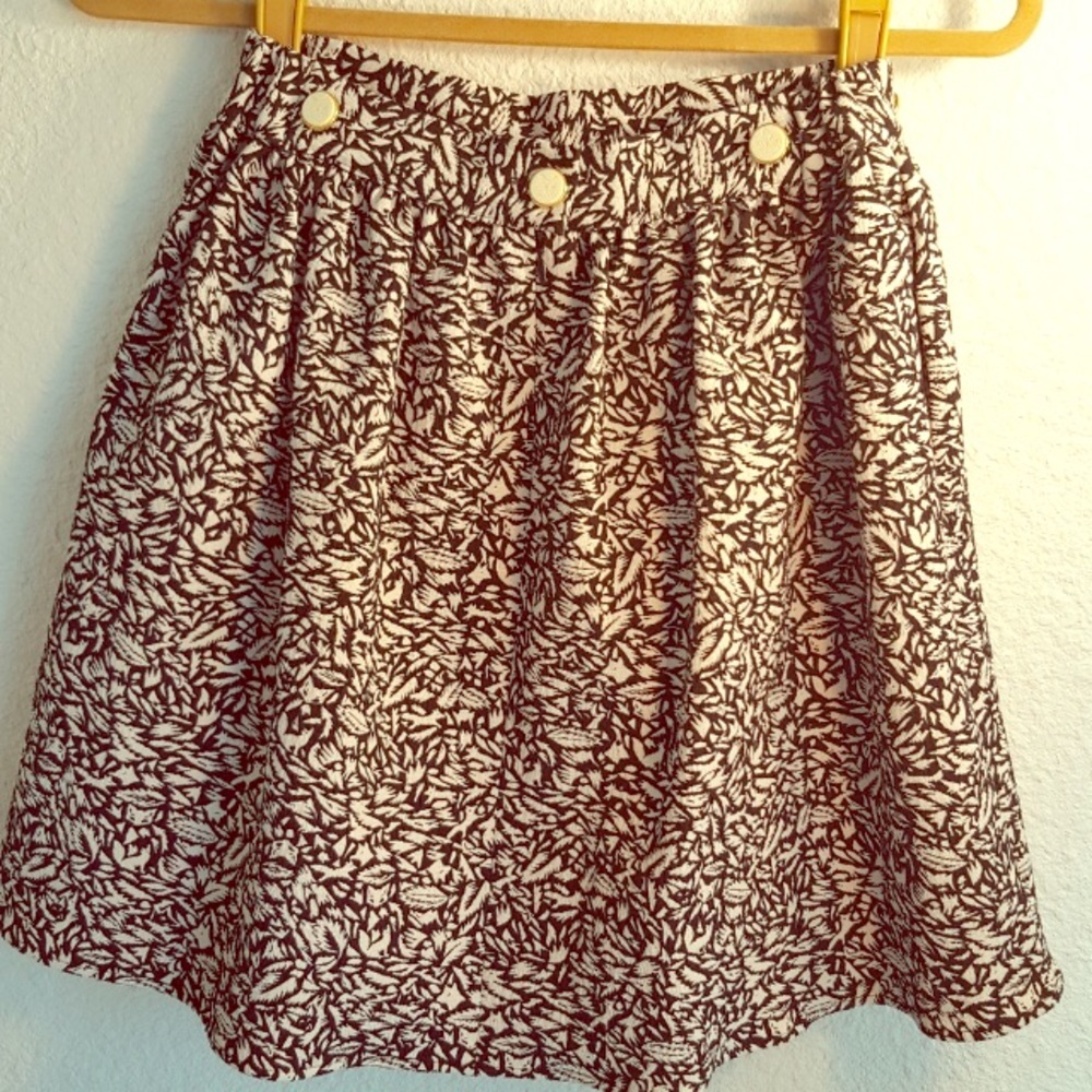 Maison Kitsuné Fox Skirt Sz 34